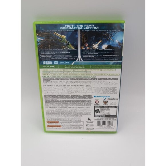 Aliens Colonial Marines Xbox 360 - Complete CIB - Picture 2 of 3